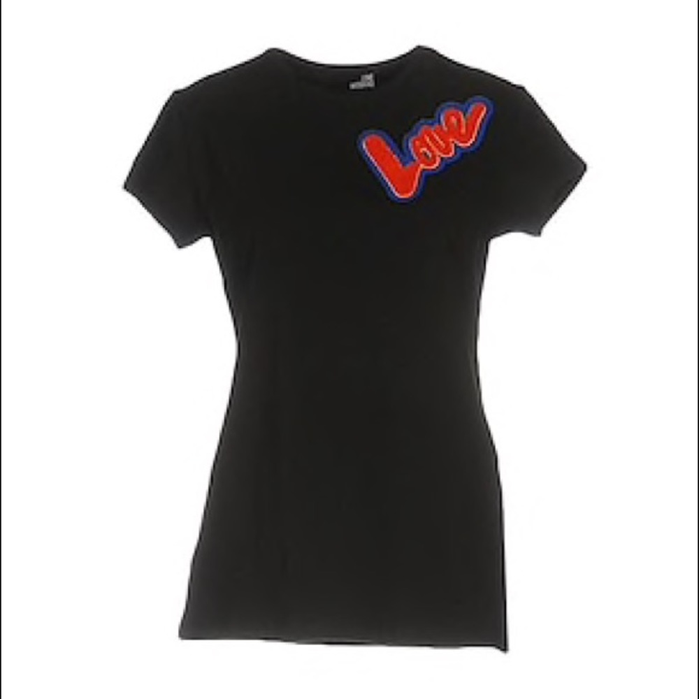 Love Moschino black t-shirt with LOVE print